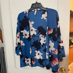 Floral cardigan